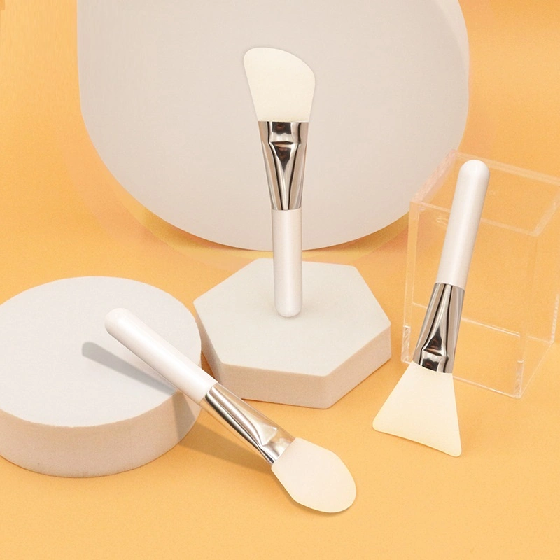 Cosmetic Makeup Tool DIY Facial Mask Applicator Brush Soft Silicone Face Mask Brush