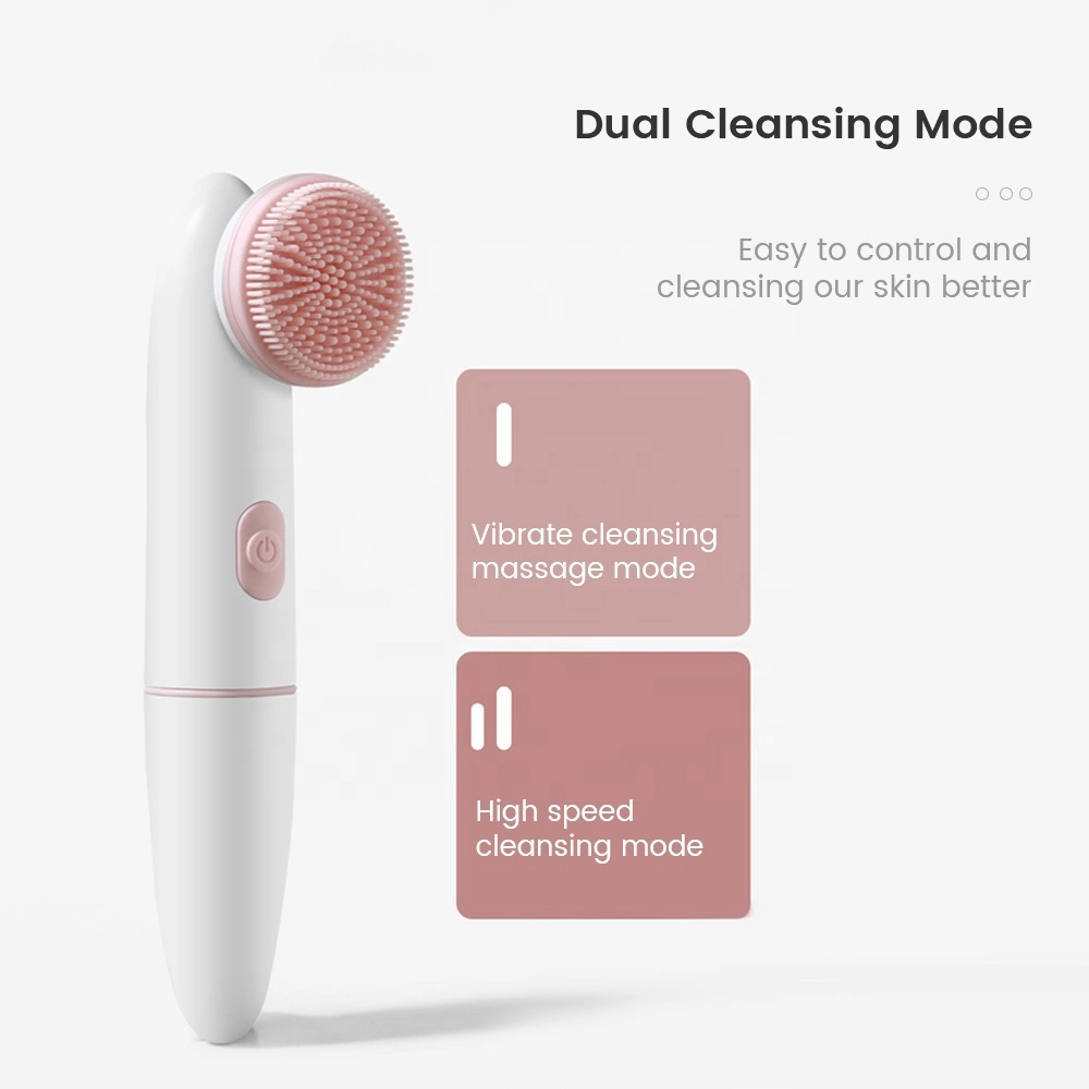 Face Beauty Care Electronic Silicone Facial Cleansing Machine Mask Brush