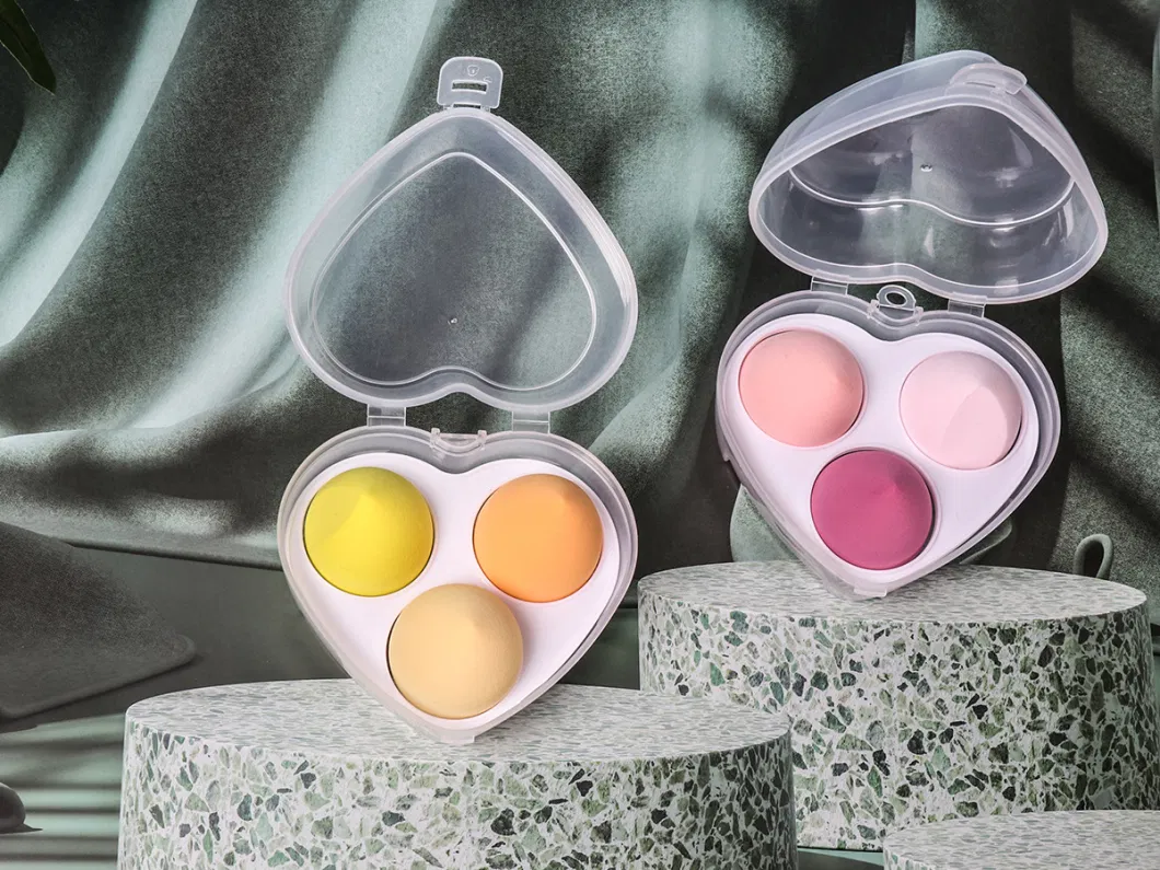 2/3PCS Make up Blender Cosmetic Puff Makeup Sponge Puff Air Cushion Egg Super Soft Makeup Tool Accessories Bulk Wholesale
