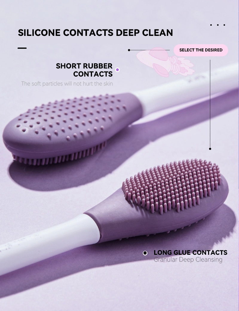 New Face Cream Clay Applicator Mask Brush Facial Makeup Beauty SPA Tools Soft Double Head Available Cosmetic Silicone Mask Brush