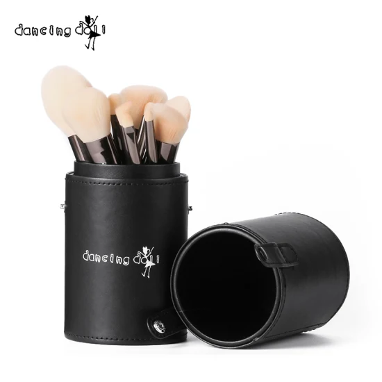 Suppliers. Cosmetics Beauty Tool Synthetic Hair Black Color Makeup Brush Set