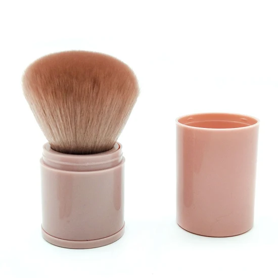 Yaeshii Retractable Single Mushroom Head Blush/Powder Make up Multiuse Brush