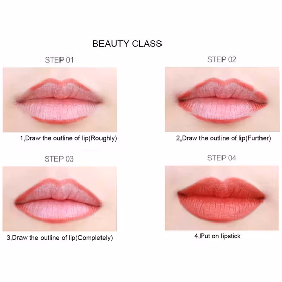 Retractable Professional Lip Makeup Brush High Quality Beauty Care Cosmetic Brush