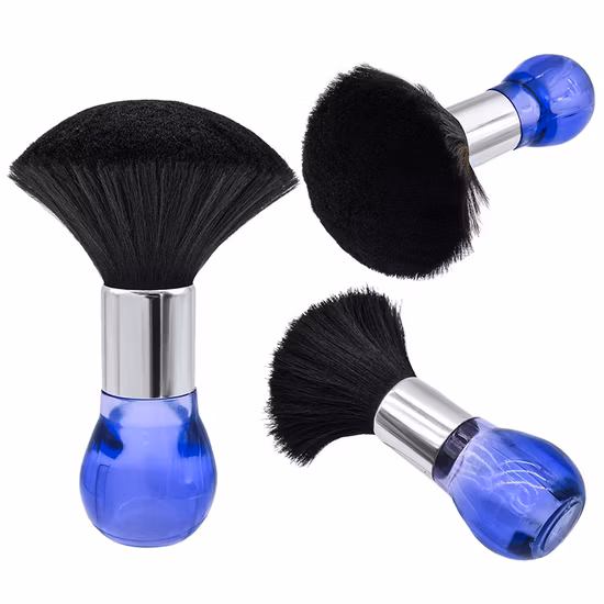 Hair Sweep Brush Nylon Hair Professional Barber Cleaning Brush Neckbarber Neck Face Duster Brush Anself Soft Cleaning Hairbrush